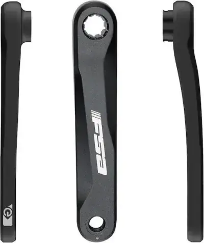 FSA Kurbelarme CK-746 E-Bike ISIS 175 mm Schwarz - geschmiedetes Aluminium