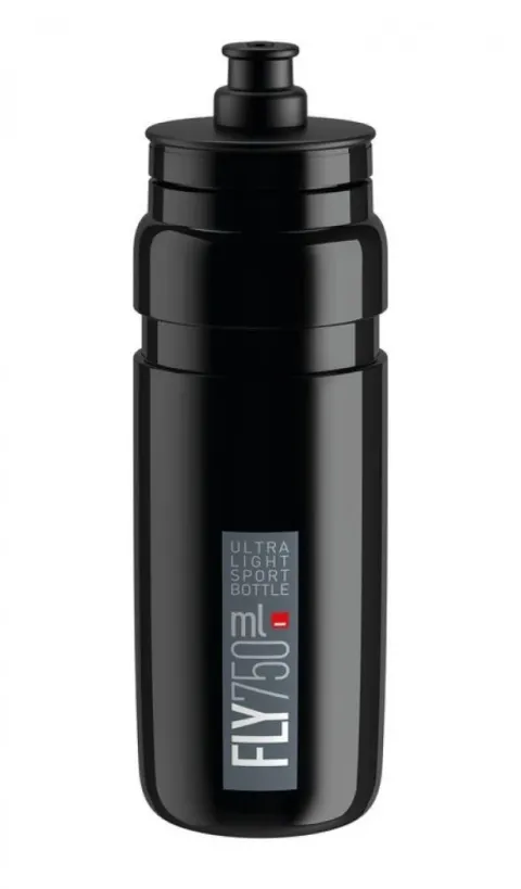 Elite Trinkflasche Fly 750 ml schwarz/grau