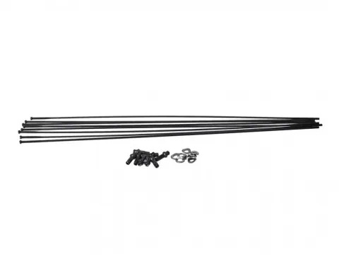 DT Swiss Speichenkit CR 1600 DICUT 25 mm schwarz - präzises Ersatzspeichen-Set