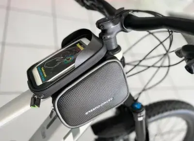 Greendonkey Oskar Oberrohrtasche - Smartphonefach bis 6,2 Zoll