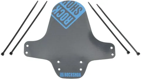 RockShox VR-Steckblech Fender - Schutzblech für MTB Federgabel schwarz/blau