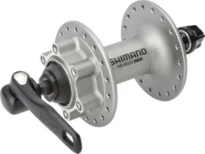 SHIMANO Vorderradnabe HB-M525 6-Loch Schnellspanner Vorderradnabe - für Scheibenbremsen 36 Loch