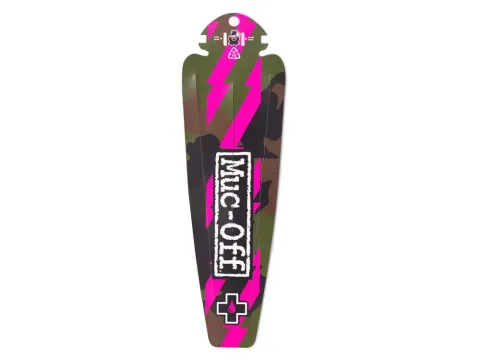 Muc-Off Ride Guard Schutzblech hinten, camo black/green, MTB-kompatibel, aus recyceltem Kunststoff,…