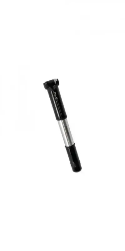 XLC Minipumpe MTB PU-M02 7 bar schwarz silber 215mm Alu Dualkopf