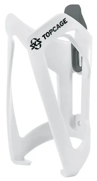 SKS Topcage Flaschenhalter weiß, flexibler Kunststoff, 53g, für 1,5L PET-Flaschen, verstellbarer…