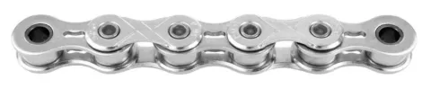 KMC Kette X101 Silber 1/2 X 1/8 Zoll 112 Glieder Singlespeed