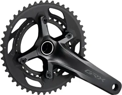 SHIMANO Kurbelgarnitur Kurbelgarnitur Kurbelgarnitur GRX FC-RX600-11 Kurbelgarnitur - 11-fach 175…