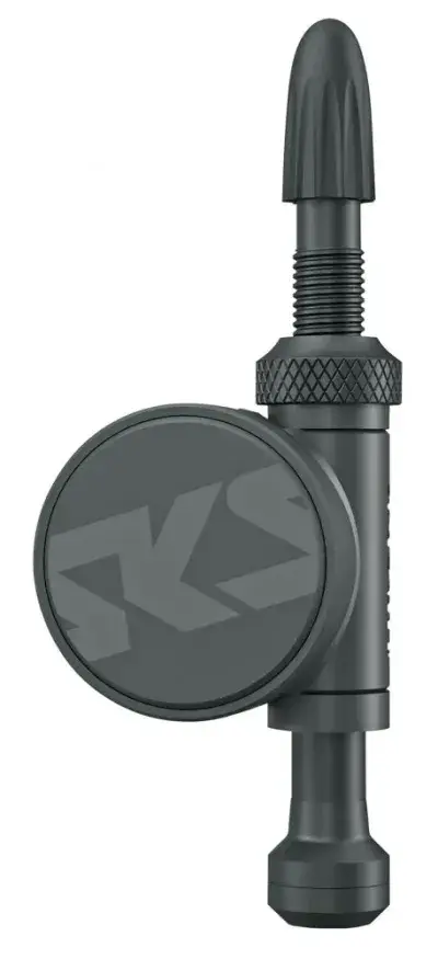 SKS Airspy TL Reifendruckkontrolle Set schwarz, Ventilanschluss SV Standard 60mm,…