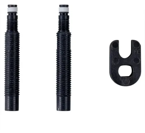 Schwalbe Ventilverlängerung Alu 30mm (2 Stück) - Ventilextension für tiefe Aero-Felgen