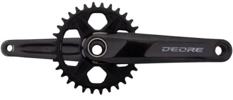 SHIMANO Kurbelgarnitur DEORE FC-M6100 Kurbelgarnitur - 12-fach, 170 mm, 32 Zähne
