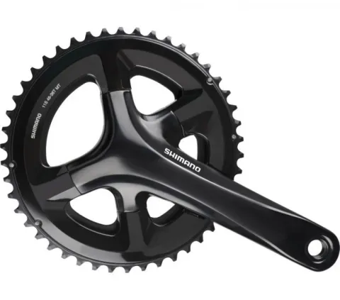 SHIMANO Kurbelgarnitur FC-RS510 11-fach Kurbelgarnitur - 11-fach, 172,5 mm, 46-36 Zähne, 36 Zähne