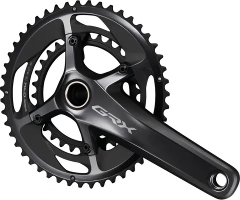 SHIMANO Kurbelgarnitur GRX FC-RX810-2 Kurbelgarnitur - 810-2, 11-fach, 172,5 mm, 48-31 Zähne, 31…