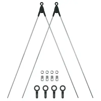 SKS Ersatzstreben BLUEMELS BASIC 26-29" Vorderrad silber, inkl. ASR Sicherheitssystem und…