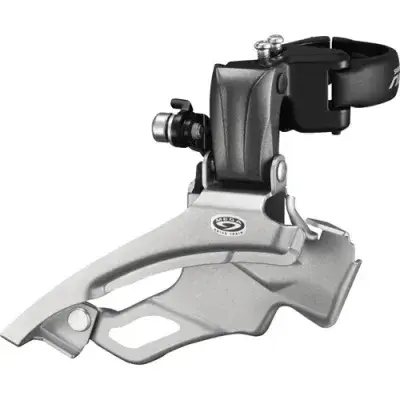 SHIMANO ALTUS FD-M371 Umwerfer 3-fach MTB/Trekking Dual-Pull - präzise Schaltung für Mountainbike…