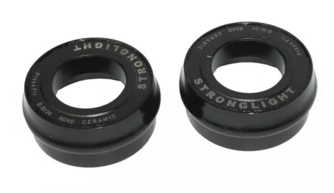 Stronglight BB 30/24 Pressfit Innenlager Schwarz - 90g Lagerschalen