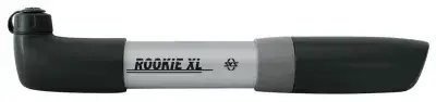 SKS ROOKIE XL Fahrradpumpe silber-schwarz, reversibel, kompakt und leistungsstark, passend für alle…