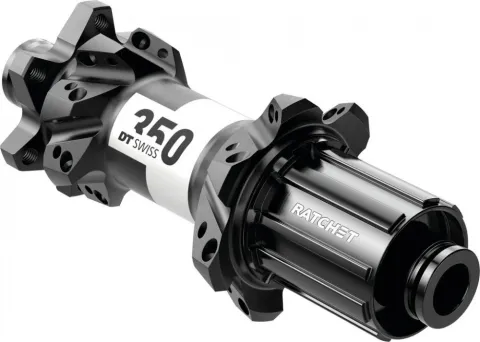 DT Swiss Nabe MTB HR 350 Straightpull 28 Loch Schwarz - zuverlässige Boost Hinterradnabe