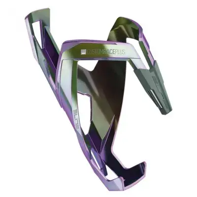 Elite Trinkflaschenhalter CustomRacePlus grün/violett glänzend