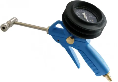 Alligator Reifenfüllpistole 3019L, analoges Manometer bis 10 bar/145 psi, für SV/AV, drehbarer…