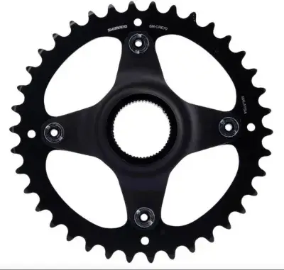 SHIMANO Kettenblatt SM-CRE70 38Z ohne KSR - Effizienter Antrieb für E-Bikes