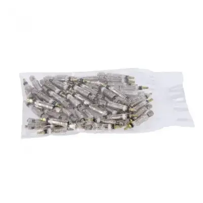 Schwalbe Valve Core SV V002 RECORD Ventileinsatz silber 50 Stück