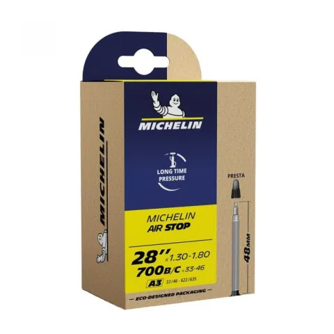 Michelin Schlauch A3 Airstop 28x1.30-1.80 33/46-622/635 SV 48mm