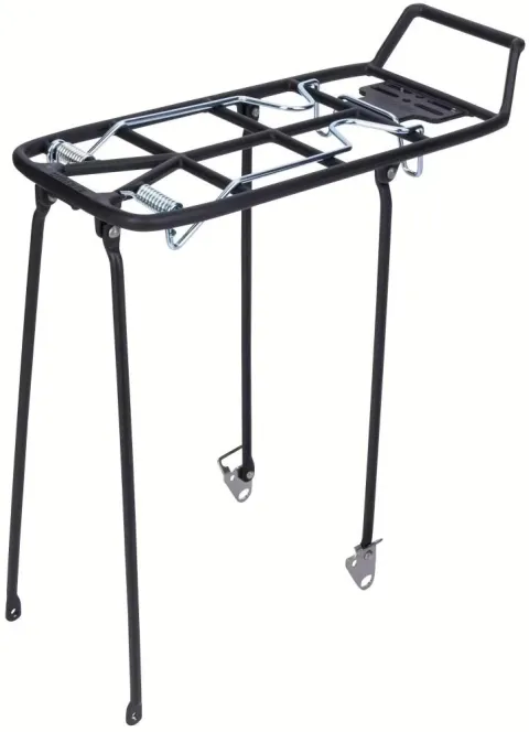 Pletscher Gepäckträger Quick-Rack 26-28 Zoll - robuster Aluminium-Gepäckträger mit Federklappe,…