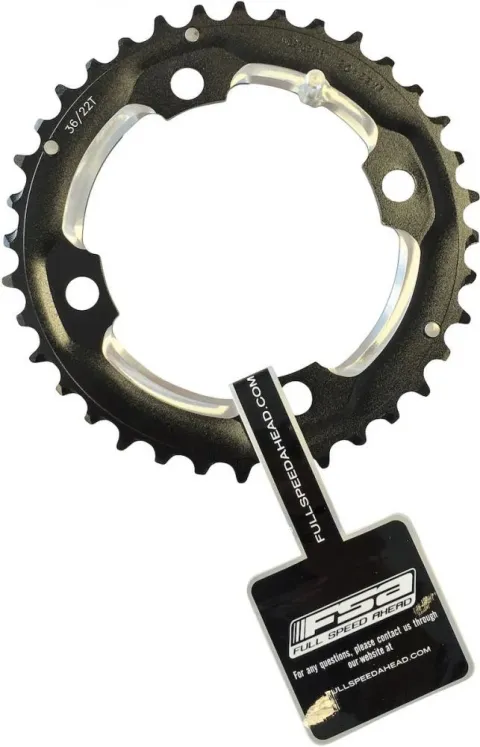 FSA Kettenblatt MTB Pro 4-Arm 104 mm x 36 T Schwarz - Präzise Schaltperformance