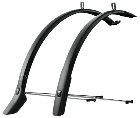 SKS Steckblechset Velo 42 Urban - 28 Zoll, schwarz, 42mm, inkl. Strebensatz - robust, flexibel,…