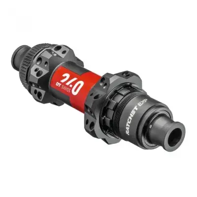 DT Swiss Nabe MTB HR 240 EXP 28 Loch schwarz - leichte High-Performance Hinterradnabe