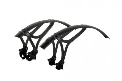 Zéfal Shield G50 Gravel Schutzblechset, schwarz, passend für 650b/700c/28-Zoll-Räder, ideal für…