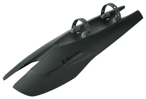 SKS X-Board DARK Schutzblech für Enduro-Bikes, 2-Komponenten-Kunststoff, Unterrohrmontage, robuster…