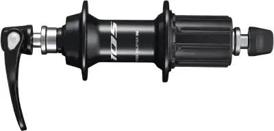 SHIMANO Hinterradnabe 105 FH-R7000 36 Loch Schnellspanner Schwarz