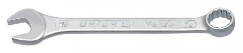 Unior Ringgabelschlüssel kurz gekröpft 7mm Länge 109mm 125/1