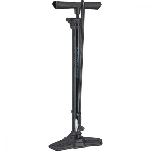 Merida Standpumpe Tubeless Air Tank 69 cm Schwarz - Druckkammer bis 18 Bar