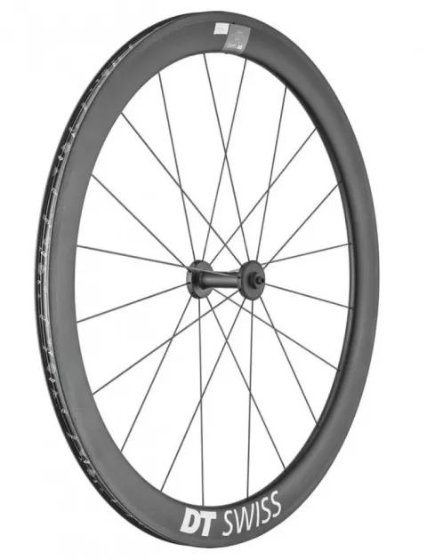 DT Swiss Laufrad ARC 1400 Dicut 48 622 x 17 mm schwarz - aerodynamisches Carbon-Vorderrad