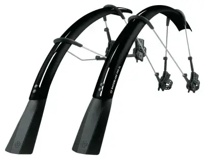 SKS Raceblade Pro XL Schutzblech-Set 28" schwarz - Für Reifen 25-32mm - Quick-Release - Aero & Disc…