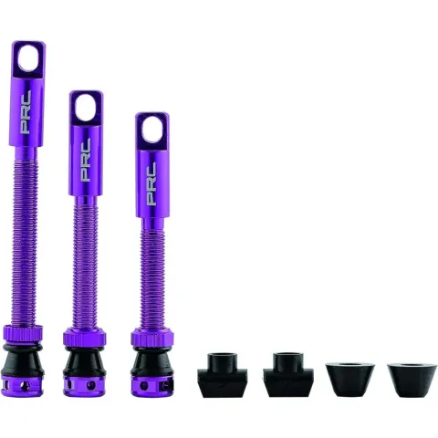 Procraft Tubeless-Ventile PRC 44 mm Lila - 7071 Aluminium, nur 12 g