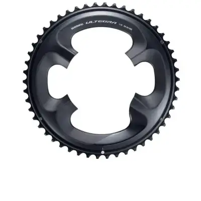 SHIMANO ULTEGRA FC-R8000 Kettenblatt 53 Zähne Schwarz - präzise Schaltperformance für Rennräder