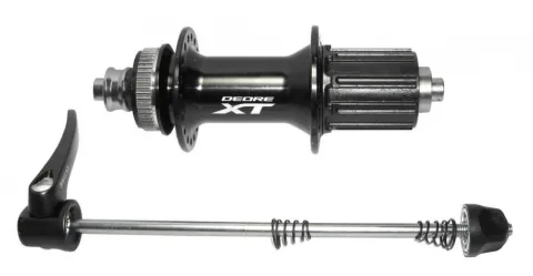 SHIMANO Hinterradnabe DEORE XT FH-M8000 Center-Lock 36 Loch - 135 mm, Schwarz