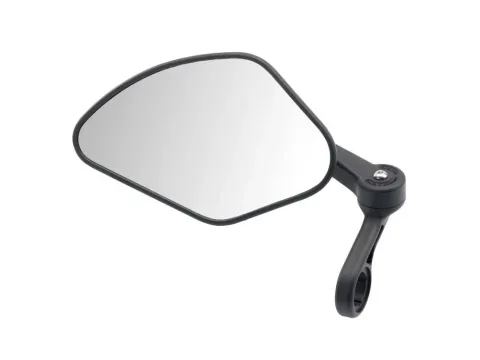 Krampe Fahrradspiegel KF Sport Typ B, Innenklemmung, schwarz - Robuster Spiegel für optimale…
