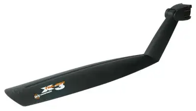 SKS X-Tra Dry 26" MTB Schutzblech, leicht, schlagfester Kunststoff, Quick-Release Powerstrap, für…