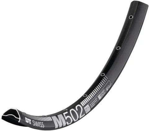 DT Swiss Felge M 502 27,5" 28 Loch Schwarz - robuste Trail- und Enduro-Felge