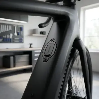 SHIMANO Ladeport E-BIKE SYSTEMS EW-CP100 Ladeport - für integrierten Akku 200 mm