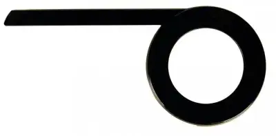 Herrmans Kettenschutz Slyde 38 Zähne, Ø118mm,319mm, schwarz matt