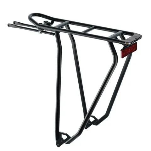 Racktime Shine Evo Light 2.0 Gepäckträger 28" Schwarz - Systemgepäckträger mit LED-Beleuchtung
