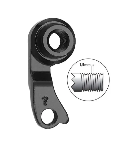 Marwi Schaltauge GH-250 für M12 Steckachse Direktmontage über Achse Aluminium schwarz passend für…