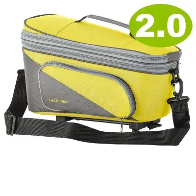 Racktime Gepäckträgertasche Trunkbag TALIS PLUS 2.0 gelb grau 15 Liter