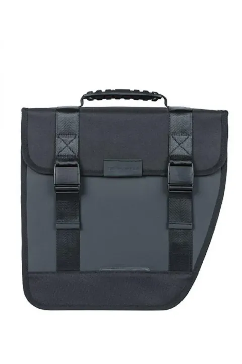 Basil Seitentasche Tour Waterproof Single rechts schwarz 34x14x34 cm 14l - Gepäckträgertasche -…