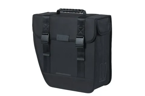 Basil Gepäckträgertasche Seitentasche Tour Single links schwarz â Fahrrad-Gepäcktasche - 14…